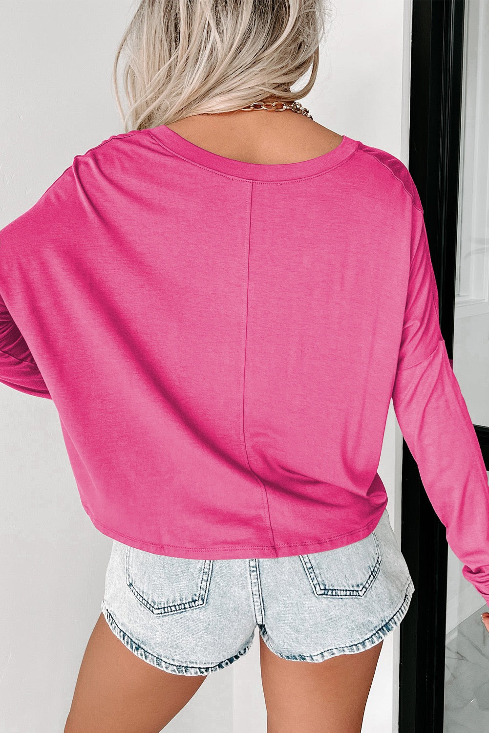 All Things New Top Pink