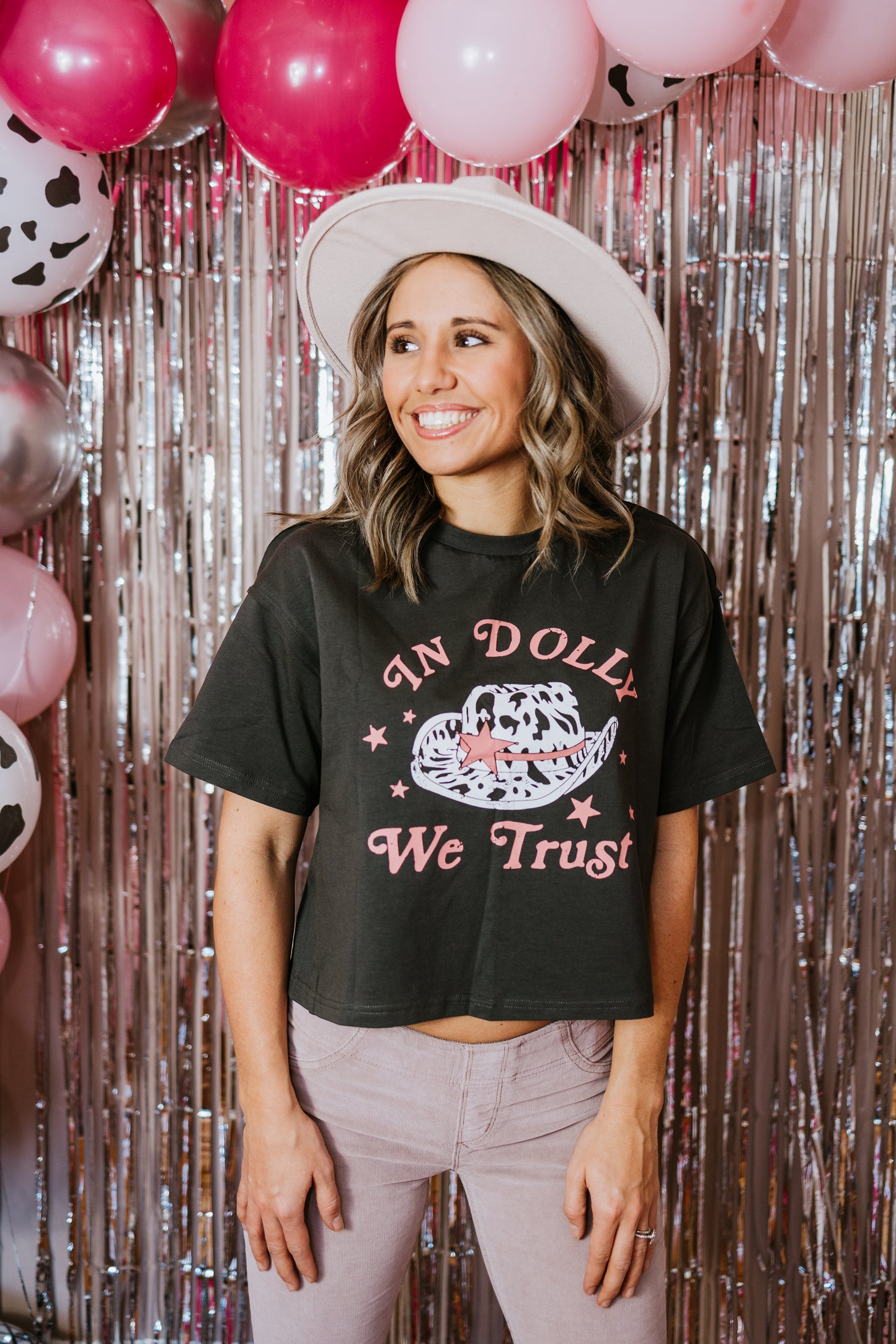 In Dolly We Trust Graphic Tee